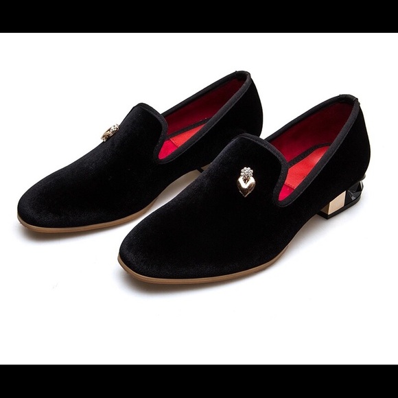 black velvet shoes womens